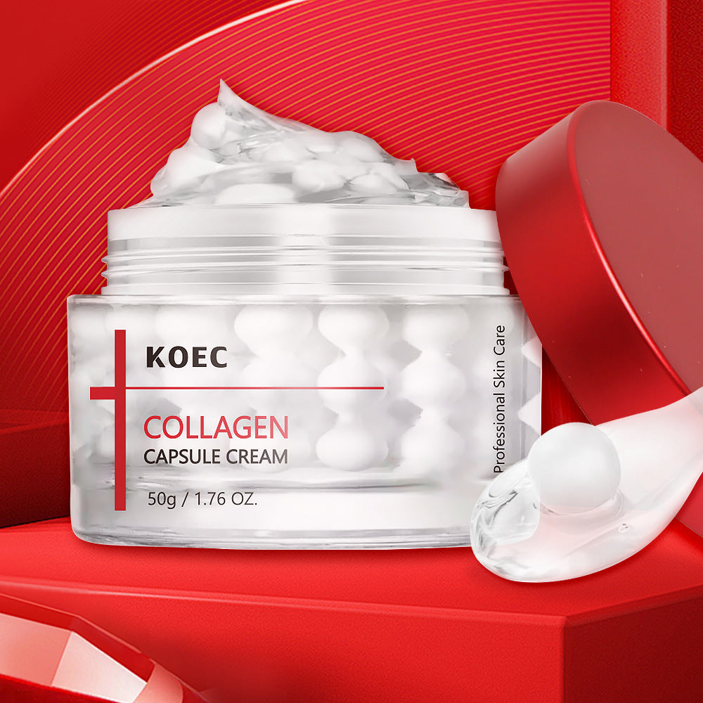 KOEC powder polypeptide collagen filling cream moisturizing PDRN facial moisturizing cream cross-border explosion wholesale